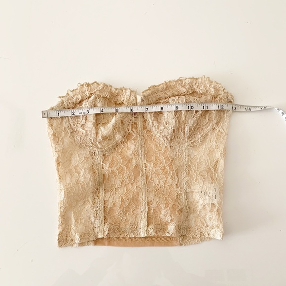 Lace Mesh Corset Top - Picture 13 of 15